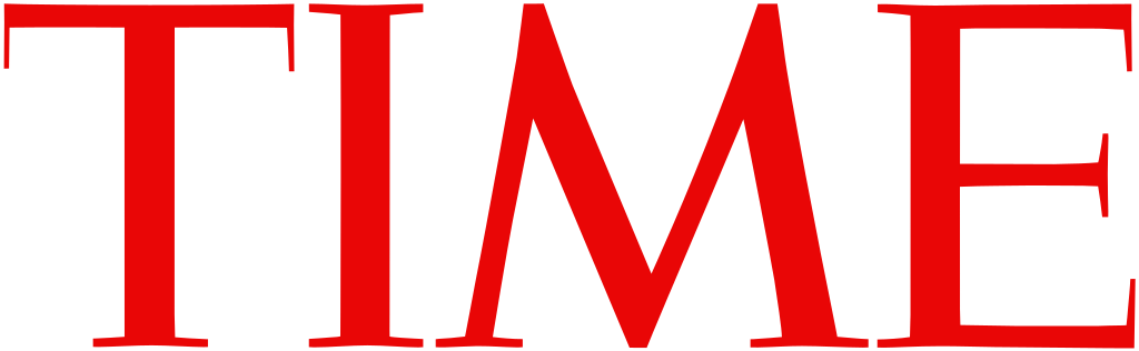 Time magazine logo.